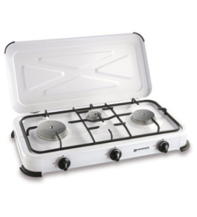 KEMPER LPG enamelled stove with 3 burners