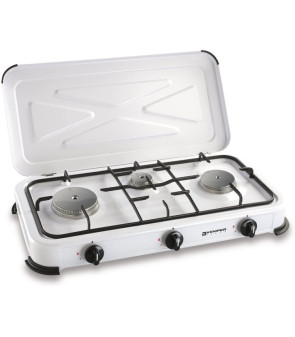 Estufa esmaltada KEMPER GLP de 3 fuegos