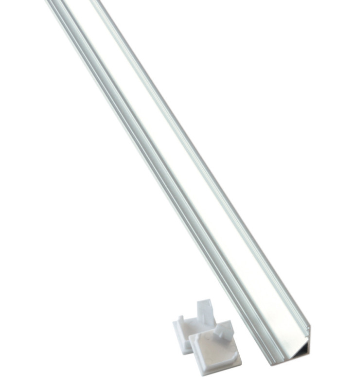 PROFILO ALLUMINIO 1 mt X NEON FLEX bobina 13908