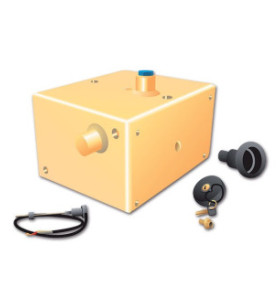 Réservoir plastique AG101 15 L avec bouchon et flotteur -...