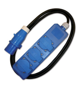 Multiprise CEE avec SCHUKO 3 PRISES 1,5 m