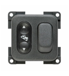 MCGD5 STEP SWITCH WITH 12 / 24V LIGHT DIVERTER GRAY