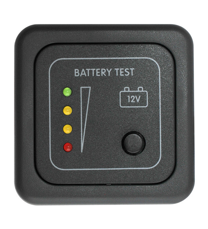 MTB CBE Pannello test batterie marrone 12V a LED