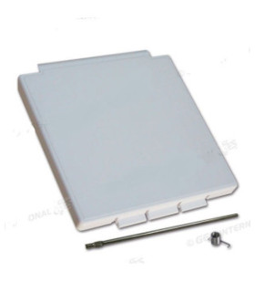 Tapa blanca para toma eléctrica PRE225V