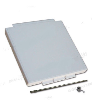 Cache blanc pour prise électrique PRE225V