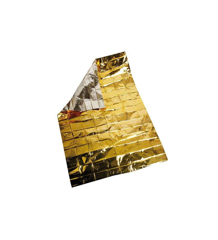 Coperta isotermica oro/argento - 160x210 cm