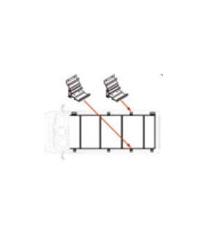 Roof Rail Kit D Super Long FIAMMA