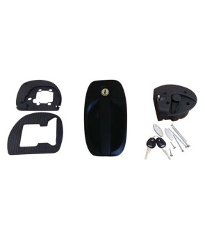 Serratura SMART FAP completa nera con rotore e chiavi