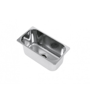 Lavello rettangolare inox 170x320 LA1404 con piletta