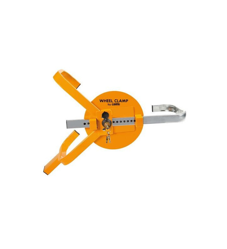 GANASCIA BLOCCARUOTA CLAMP RUOTE MAX 18"