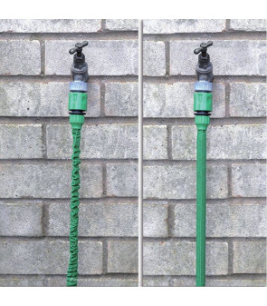 HABA - EXTENSIBLE WATER HOSE FROM 5 - 15 MT