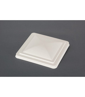 Cupola di ricambio bianca TURBOVENT FIAMMA 40X40 - 98683121 vecchio tipo