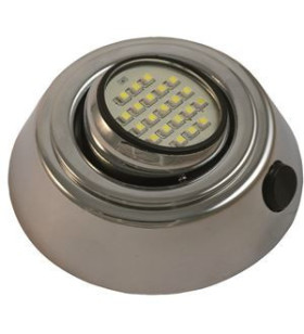 Spot chromé orientable 21 LED 1,4W 100x35
