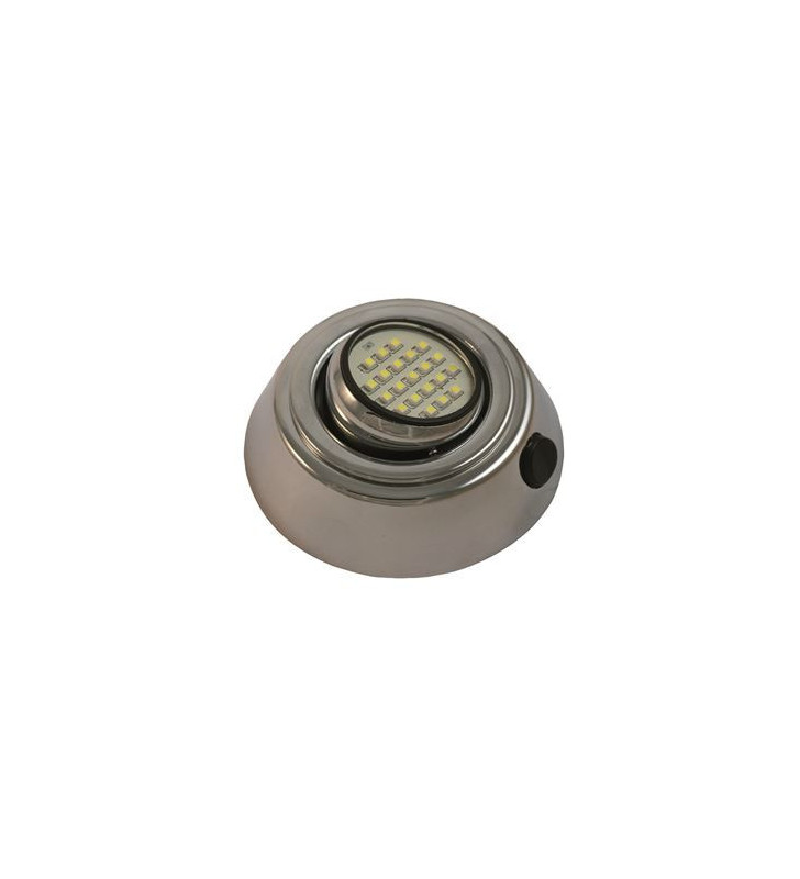Spot chromé orientable 21 LED 1,4W 100x35
