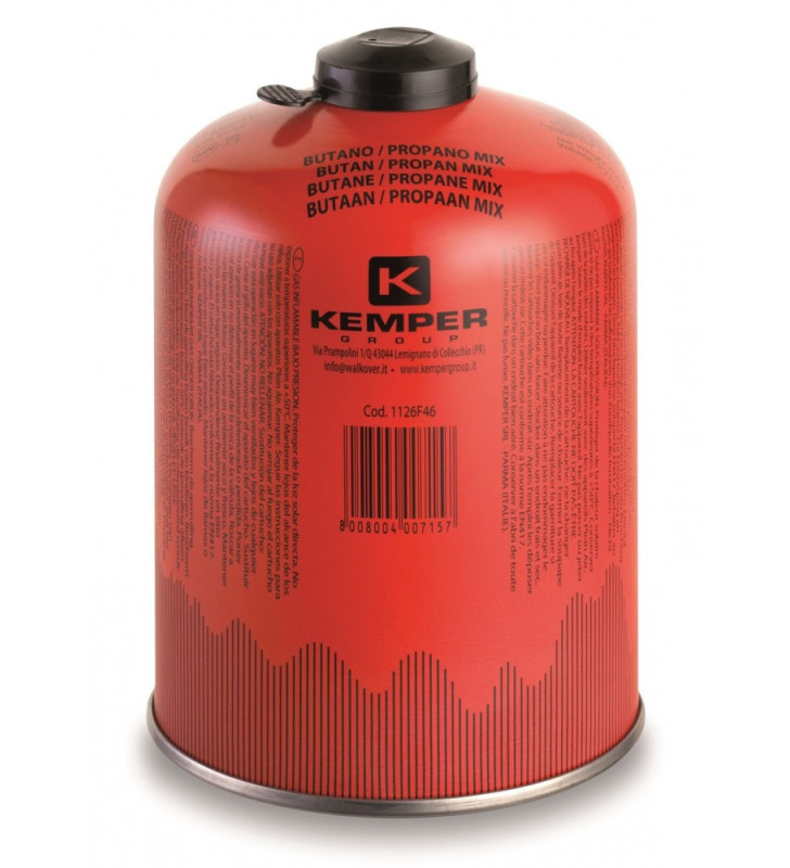 CARTUCHO DE GAS CON VÁLVULA Gr.230 KEMPER...