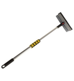 Telescopic revolving squeegee