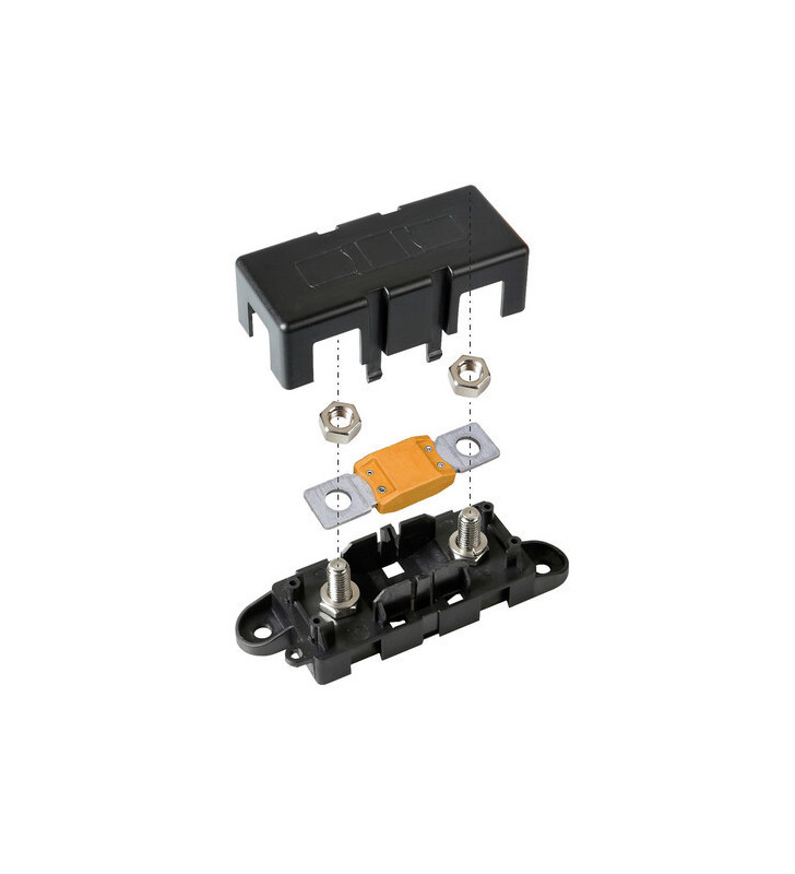 Portafusibles en línea ANL con tapa 40-275A