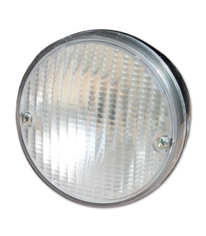 Leuchte Ø 140x85 weiß - Rückseite