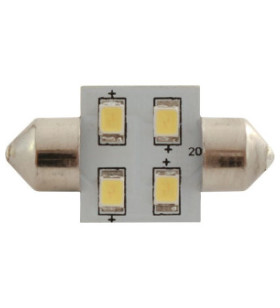 Ampoule Led 0.8W Attaque Torpille 31 Mm