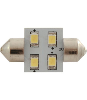 Ampoule Led 0.8W Attaque Torpille 31 Mm