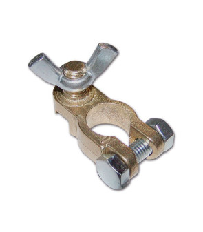 Butterfly (-) battery clamp