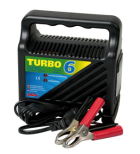 BATTERY CHARGER LAMPA TURBO 6 "- ROHS 6A - 12V"