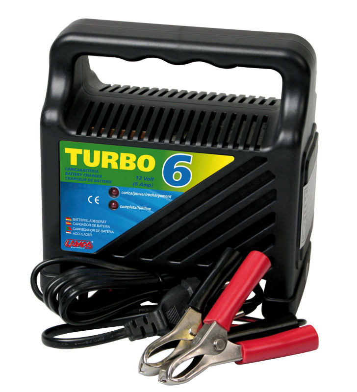 CHARGEUR DE BATTERIE LAMPA TURBO 6" - ROHS 6A -...