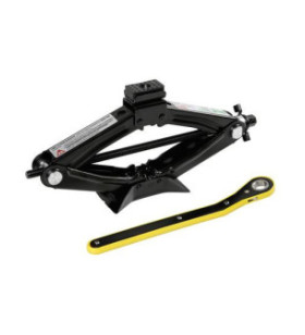 Cric a pantografo LAMPA con cricchetto da 1000 kg