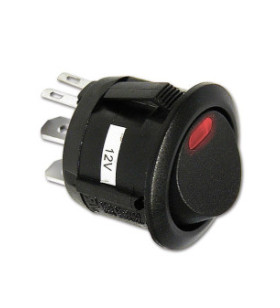 Interruptor luz circular Ø led 12V