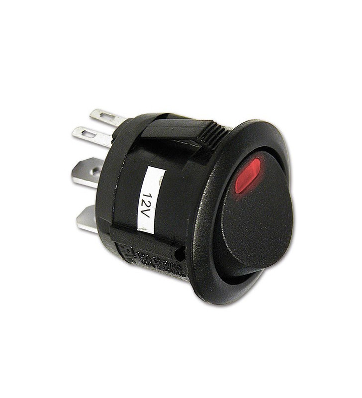 Runder Lichtschalter Ø LED 12V