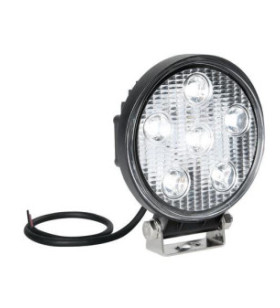 Luz auxiliar con 6 Led - 10-30V - Blanco