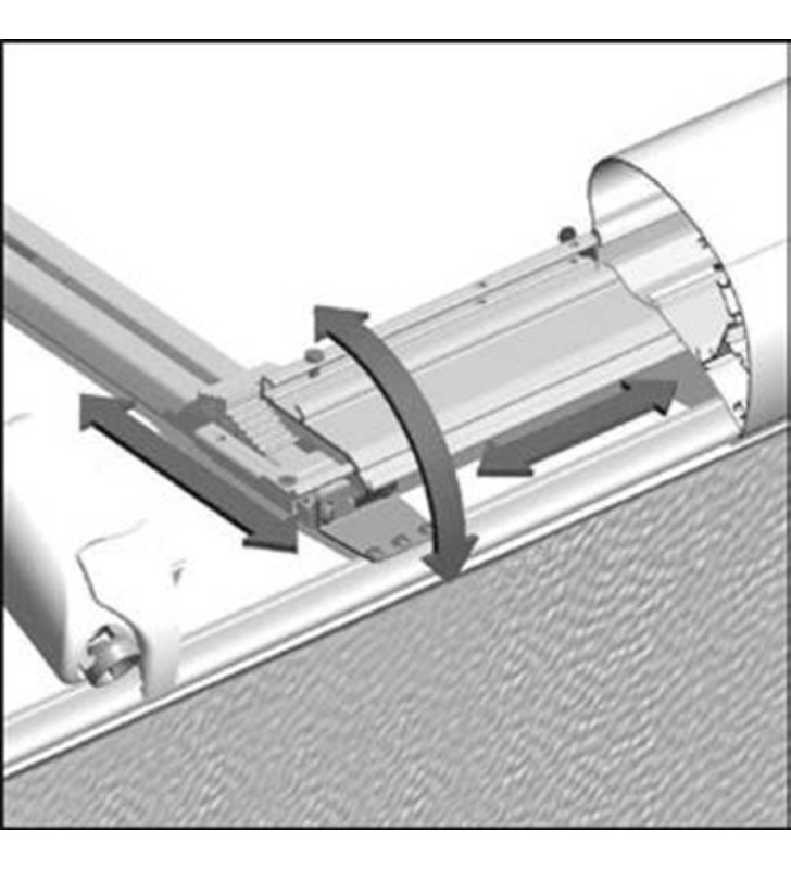 Set 3 Installation Profiles + Adapter THULE x...