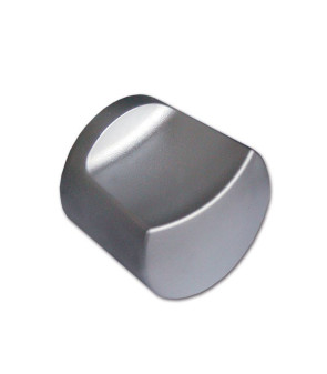 Pomo niquelado para orificio pestillo Q7x7