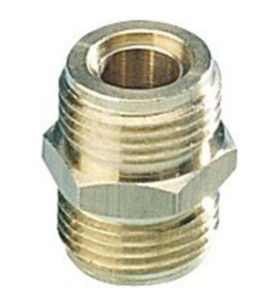 Racor macho doble M20x1,5 - M1/2