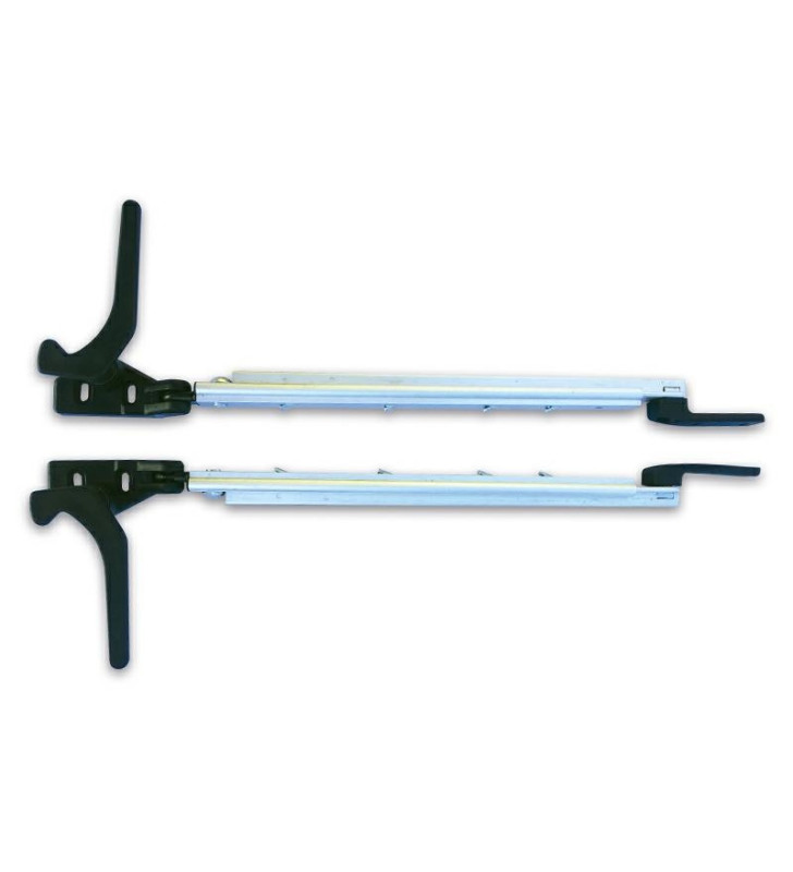Pair of Polyplastic arms 500-650 mm snap-on...